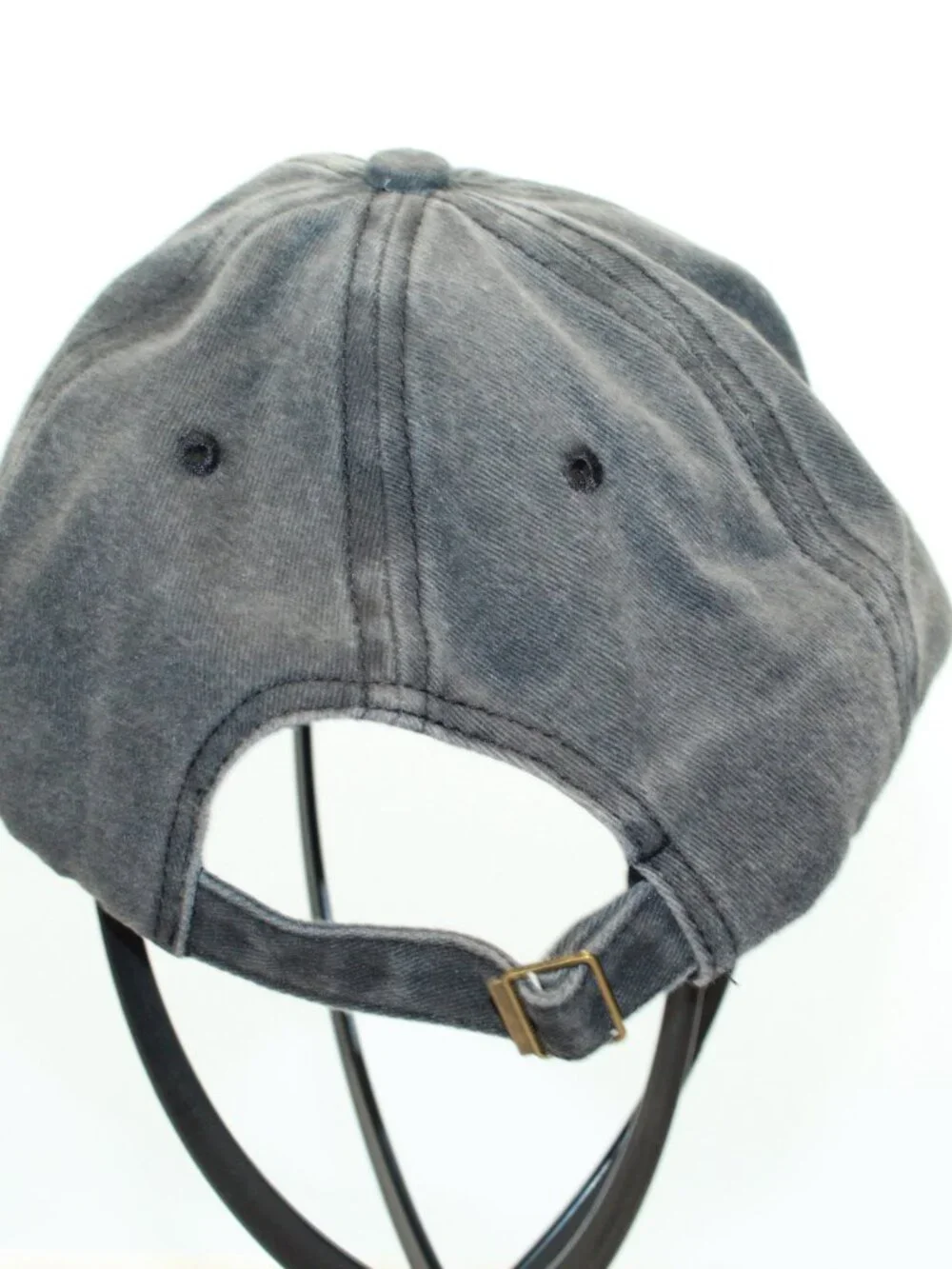 Survivor Distressed Black 100% Cotton Baseball Hat - Outwit-Outplay-Outlast